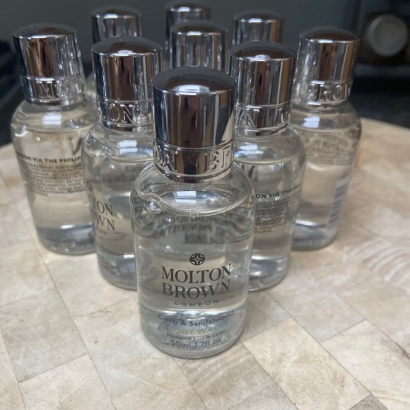 Molton Brown Bath & Body 9 X Molton Brown Body Wash 5ml 7oz Mini Travel Sample Coco